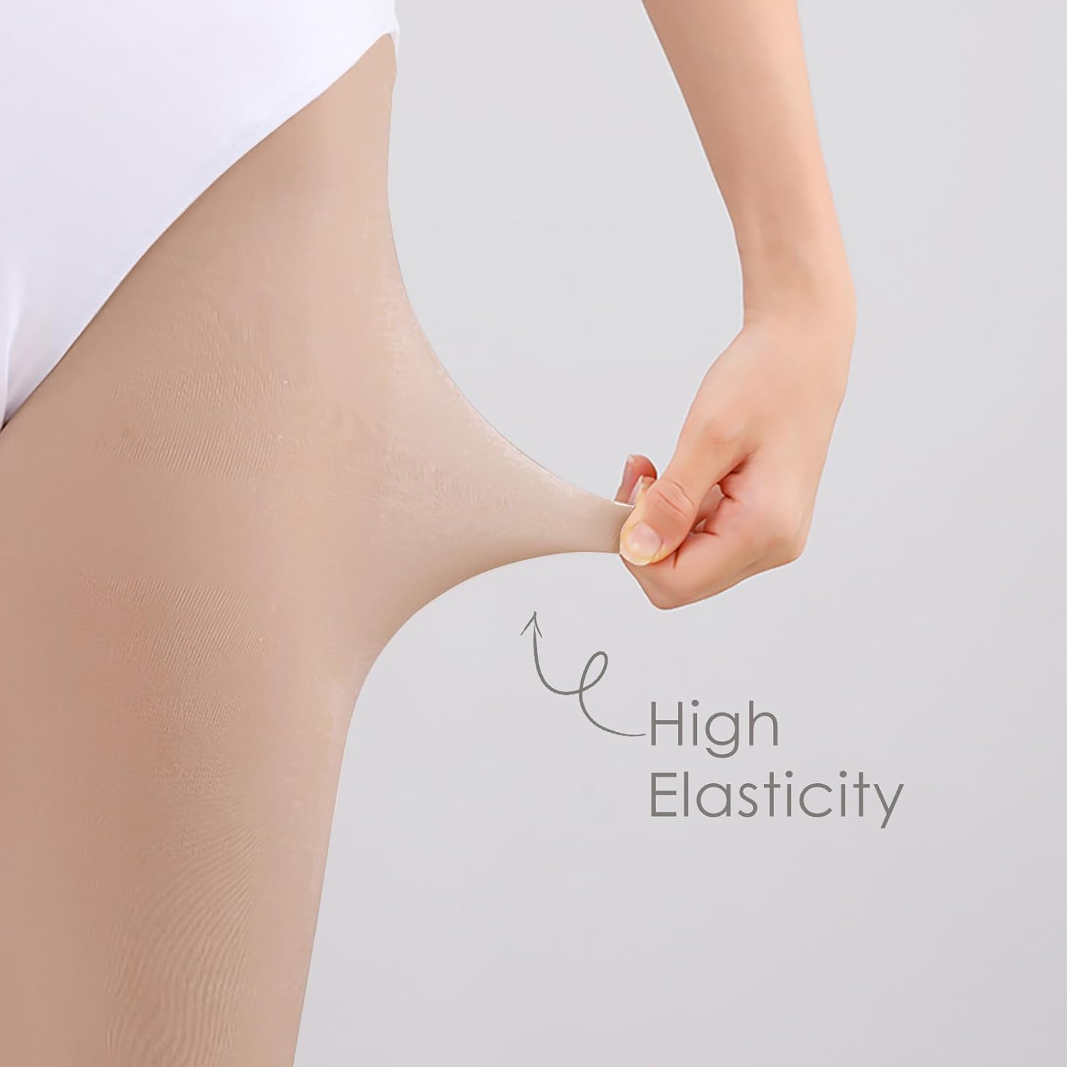 Girls Women Dance Ballet Tights Convertible Transition Leggings for Kids Students Tights 60D (Toddler/Kids/Women) - Image 5