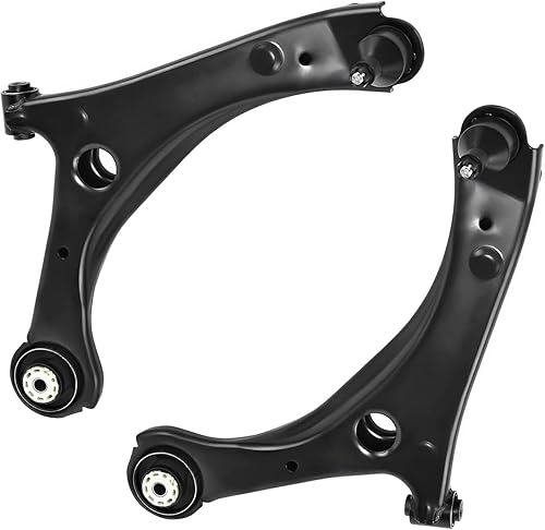 Miniatura 826 de Detroit Axle - Kit de brazos de control delanteros de 4 piezas para Chevrolet Aveo Aveo5 Pontiac G3 Wave Wave5 Suzuki Swift+, 2 brazos de control