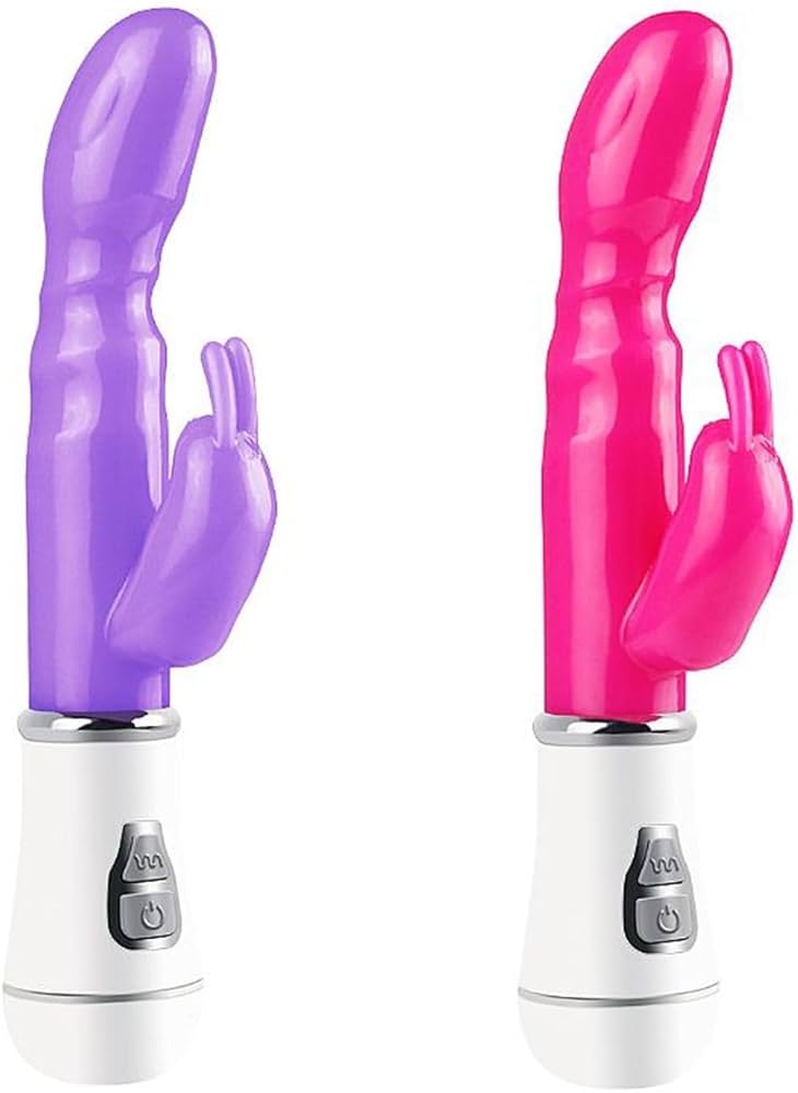 Vibrador Duplo Coelhinho Ponto G Clitóris Recarregável USB 16cm Com 12 Níveis De Vibração (Roxo) : Amazon.com.br: Saúde e Bem-Estar