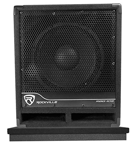 Image of Rockville RBG10S Bass Gig 10" 1200w Powered PA Subwoofer DJ/Pro+Acoustic Riser
