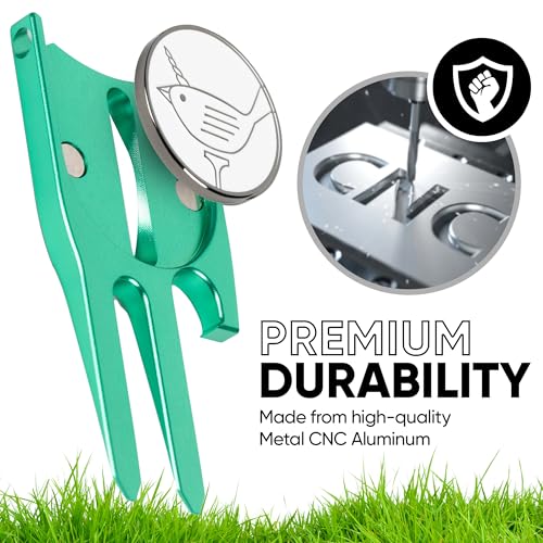 Image of Birdicorn Divot Tool (Green w /Ball Marker)