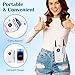 Enniewi Nail Drill Professional 35000RPM, Cordless Electric Nail File Drills para Uñas, Portable Rechargeable E File 7 Bits Manicure Pedicure Kit for Acrylic Nails Gel Remover Salon Home Tools, White