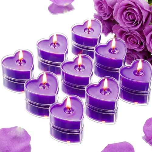 Velas en Forma de Corazon, Vela aromática en forma de corazón,