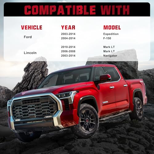 Image of BDFHYK 6x135mm Wheel Bolt Pattern 1.5 inch Hubcentric Wheel Spacer Compatible with Lincoln Mark LT Navigator Expedition F-150,Forged 6 Lug Wheel Adapters M14x2 & 87.1 mm Hub Bore, Set of 4