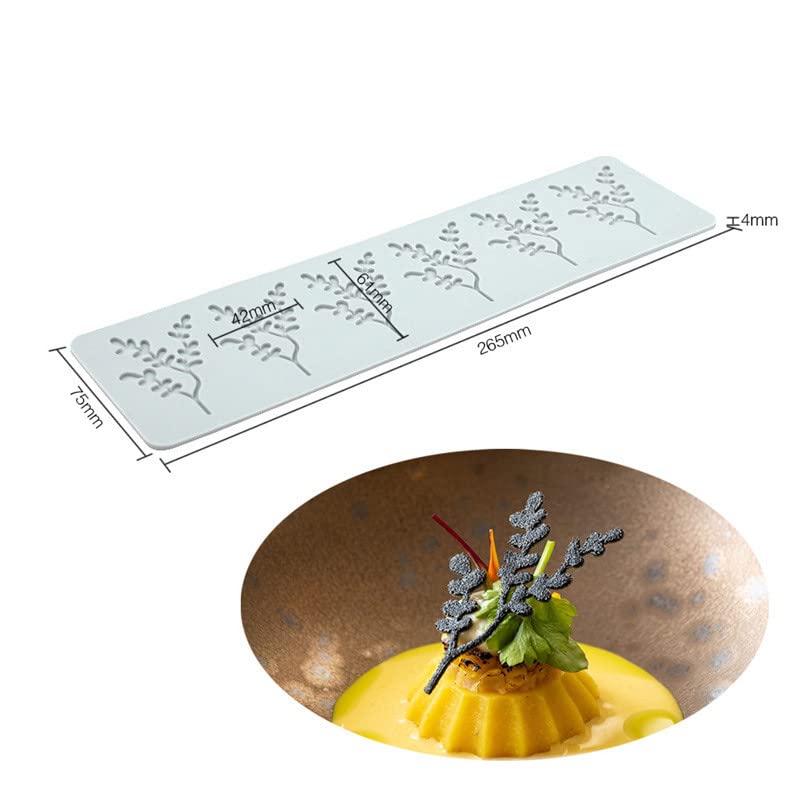マトファー シリコン型【デコレリーフ】(飴細工用) 未開封品 シリコン葉型(アメ細工用) マトファー 製菓用型/モールド/抜型