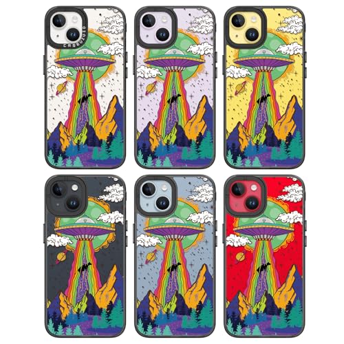 Coque iPhone 14 antichoc silicone souple noir avec bijoux de téléphone - 7
