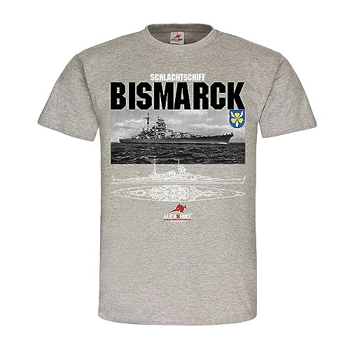 T-shirt Bismarck Marine allemande : le cadeau idéal pour historien