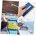 Anneome Bath Scouring Pad Handle Sturdy Cleaning Brush Sponge for Kitchen Sink Shower Tile Scrubbing