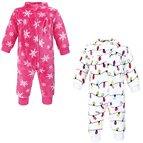 Image of Hudson Baby baby-girls Plush Jumpsuits