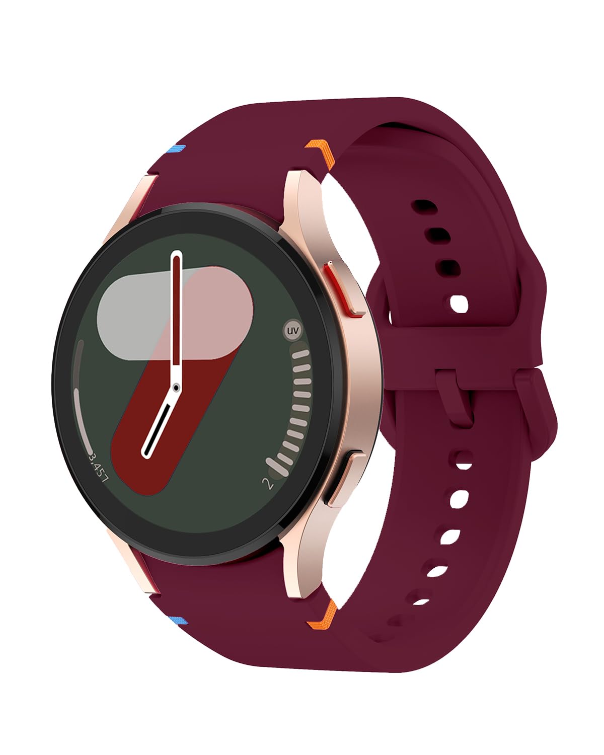 Sport Bands Compatible with Samsung Galaxy Watch 7 FE 6 5 4 Band 40mm 44mm/Galaxy Watch 6 Classic Bands 43mm 47mm/Watch 4 Classic 46mm 42mm/Watch 5