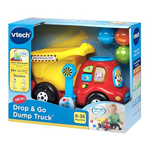 VTech Drop & Go Dump Truck, Multicolor - Image 11