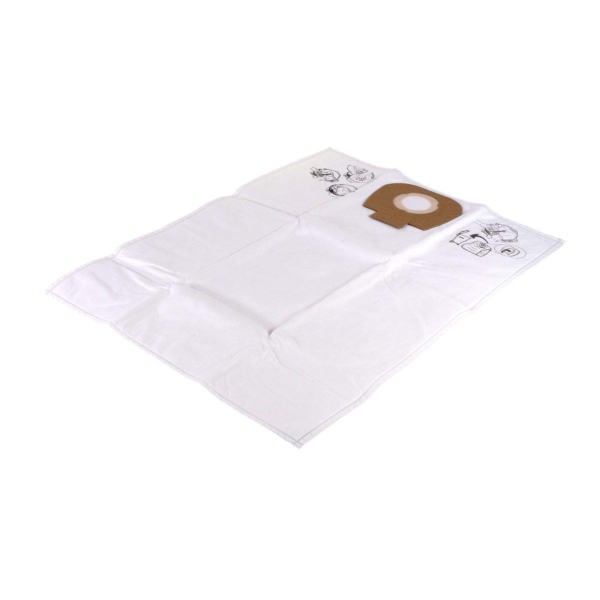 Mirka Aspiradora industrial 1025 L, para PC en seco y húmedo, clase de polvo L, 230 V, 25 l, manguera de extracción de 4 m + 5 bolsas de forro polar