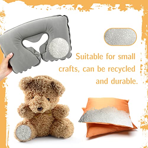 Image of 1.3lb Stuffing Beads, 8.8oz Weighted Beads for Stuffed Animals, Craft Poly Pellets Weighted for Stuffed Animals - 600g