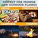 Fire Starter - Natural Pine Fire Starters for Fireplace, Campfires, Grill, Wood & Pellet Stove, Chimney, Fire Pit, BBQ, Smoker - 60 Pack w/10 Min Burning Time - All Weather & Odorless Firestarter
