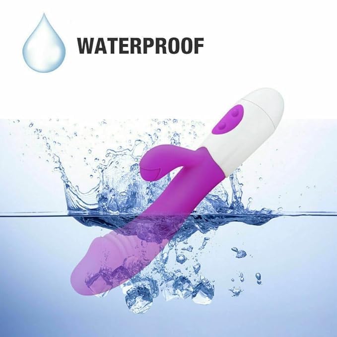 Image of Body Electric Massager for Pain Relief, Personal Body Massager, Stress Relaxation Waterproof, Flexible, Medical Grade Silicone, 30 Speeds