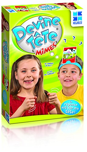Megableu - 678081 - Jeu de Société - Devine Tête Mimes
