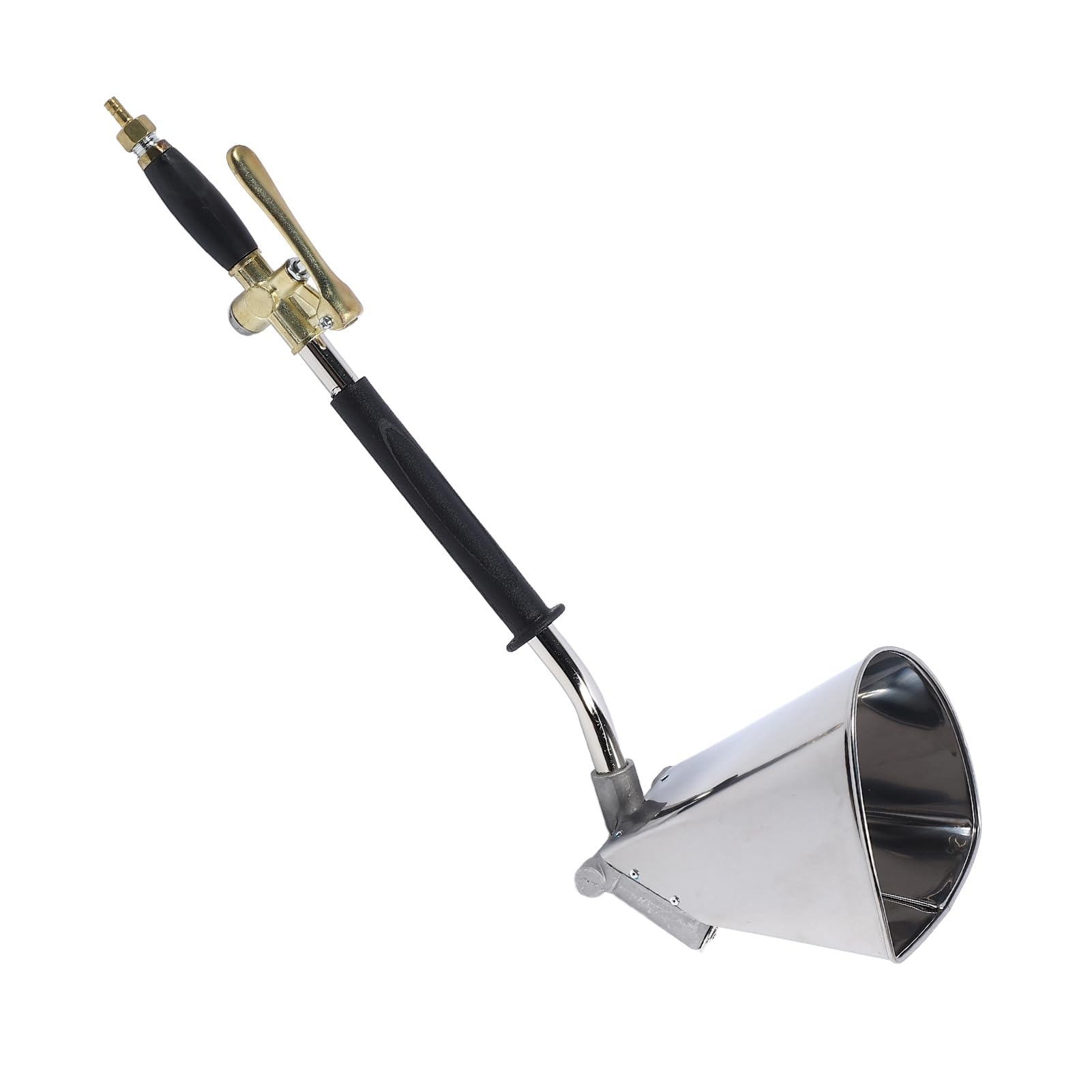 Rociador de Mortero Portátil de Acero Inoxidable, Pulverizador de Cemento con 4 Orificios para Paredes, Ideal para Yeso y Construcción