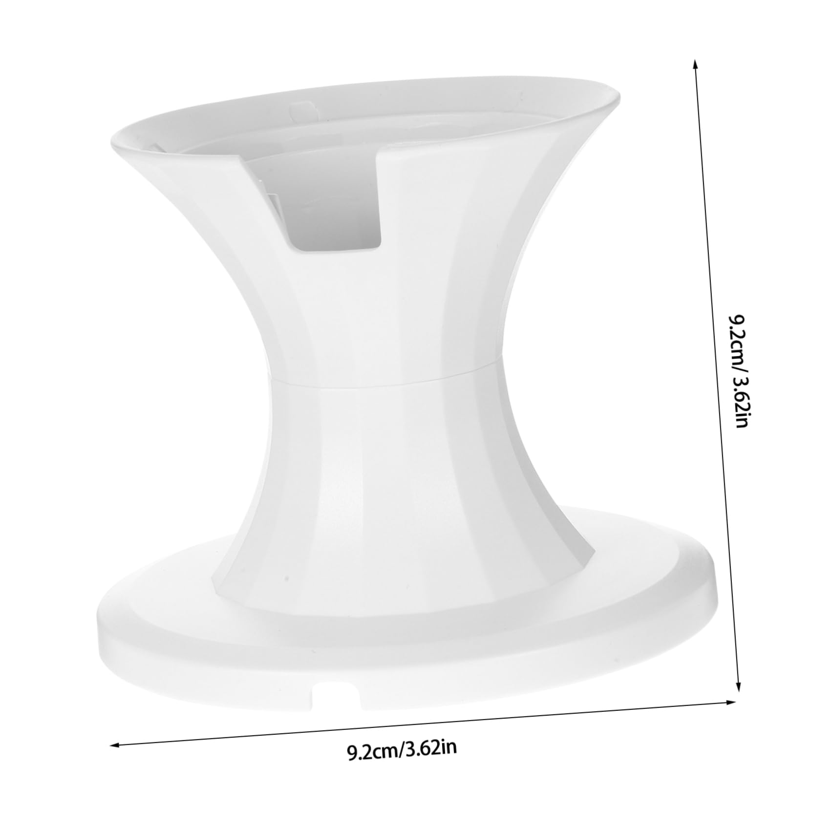 OSALADI Desktop Speaker Stand Minimalist Audio Storage Rack for Construction Elegant Design with Cable Organizer Space Saving Tabletop Speaker Frame