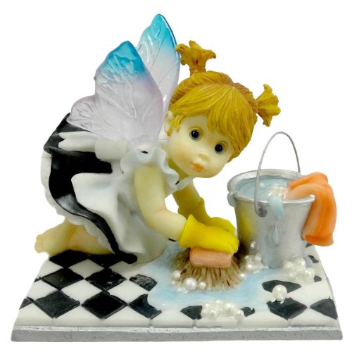 Enesco My Little Kitchen Fairies from Little Scrubber Fairie Figurine 3.75 in