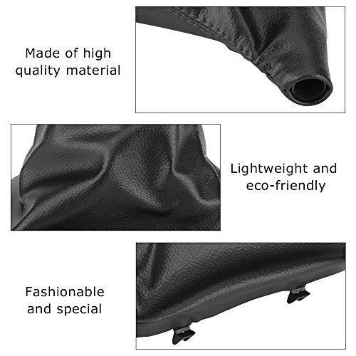 Gear Shift Boot, Left Hand Driver Car Gear Stick Shift Knob Gaiter Boot Cover Fitment For Bmw E30 E34 E36 E46 Z3 #TOP7