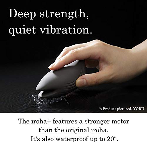 Iroha+ Cream Kushi Women Vibrator, Waterproof Soft Silicone Rechargeable Sensual Massager, Hmp-02 #TOP6