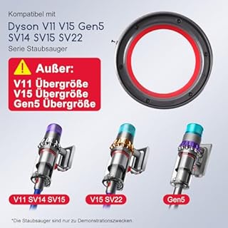 Anello di tenuta migliorato per contenitori Dyson V11 V15 Gen5, parti di ricambio, anello di tenuta del contenitore per aspirapolvere Dyson SV14 SV15 SV17 SV22, accessori per riparazione aspirapolvere