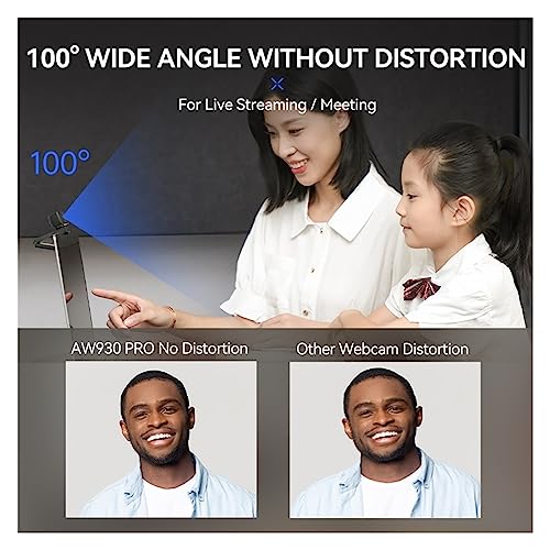 Webcam Type-C avec autofocus rapide et double micro pour diffusion en direct - 4