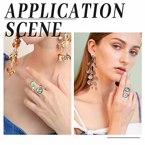 PH PandaHall Base Vuota per Anello per Dito,7