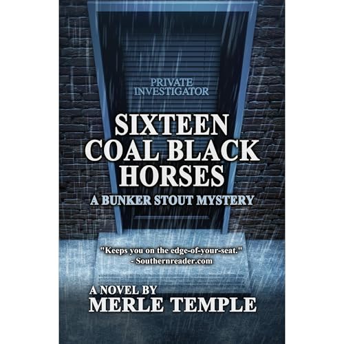SIXTEEN COAL BLACK HORSES Audiolibro Por Merle Temple arte de portada
