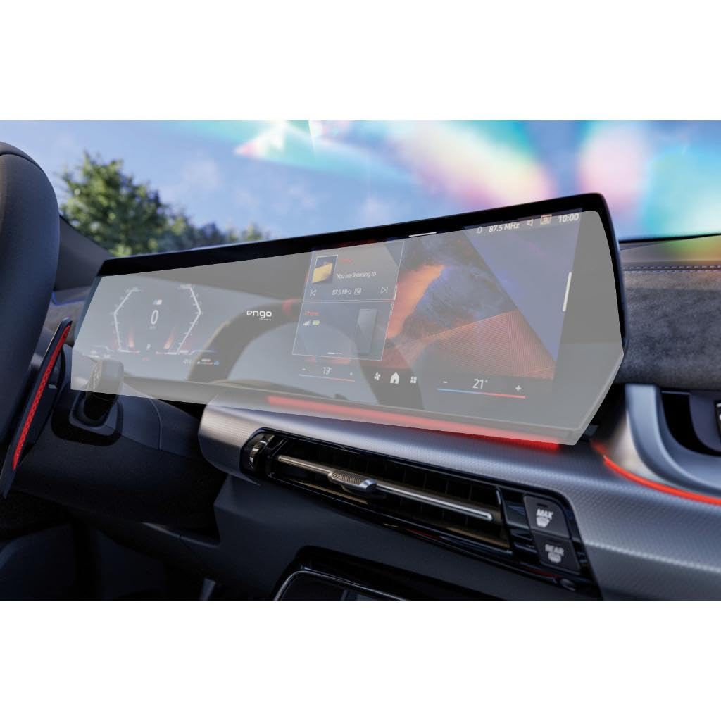 Engo Bmw M135 İle Uyumlu Mat Ekran Koruyucu Şeffaf Tam Kaplama Tek Parça