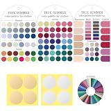 Ultimate 12 Season Personal Color Palette Cards Set,3 Pack P...