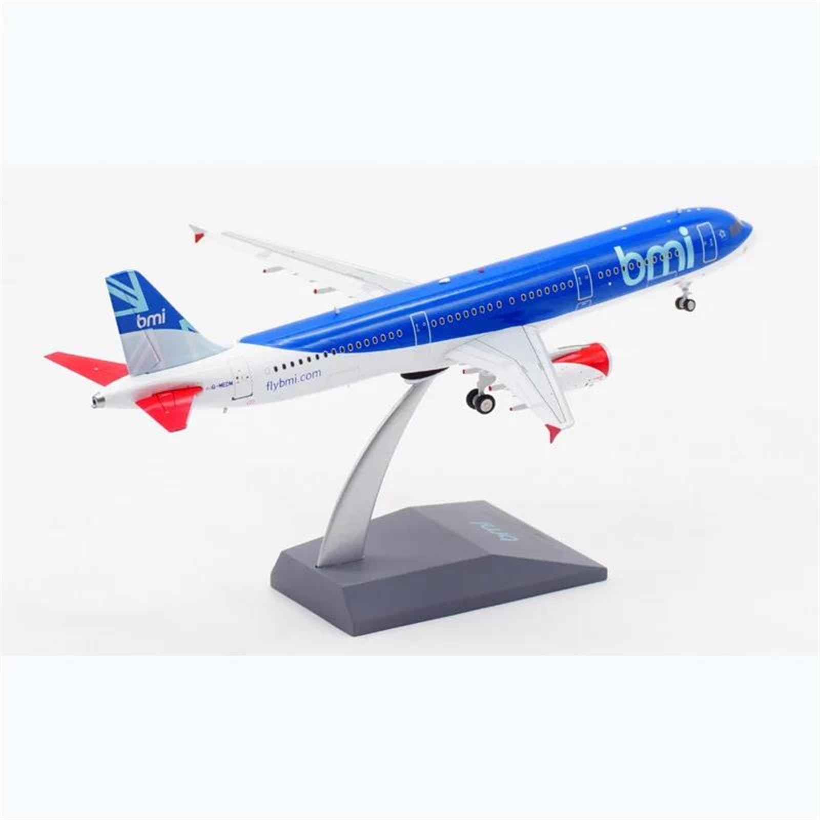 Modello in Piccola Scala Aerei Scala 1.200 per British Airways A321 G-MEDM Diecast da Collezione in Metallo Kit di Costruzione di Modelli in Miniatura per l'aviazione