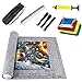 Tappetino per Puzzle,Puzzle Roll Set,Tappetino Puzzle in Feltro,Puzzle Portatile Tappetino,Rotolo di Puzzle. (grigio)