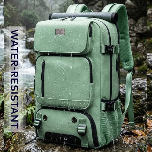 Image of REDHORNS Multifunctional 3-In-1 Anti-Theft Handbag /Multi-Purpose Cross body Bag, 16-Inch Business Laptop with USB port, Unisex 30L Water-Resistant Bag, fits for Camping, Outdoor, Travel