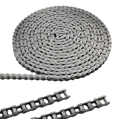 AOKLIT #41 Roller Chain for Gate Openers 20 Feet Carbon Steel Chains