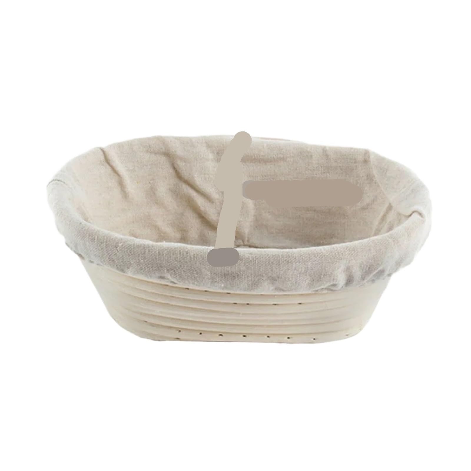 Paniers De Fermentation Du Pain Pâte Banneton Brotform Dougn paniers à pain en rotin panier à levain de Fermentation en osier Pour La Fermentation Du Pain(28x14x8cm)