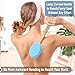 Slick- Lotion Applicator, 17 Inch, Blue, Back Applicator Lotion, Certified Organic, Easy Reach Washable, Self Tanner for All Skin Tone