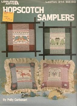 Paperback Hopscotch Samplers, Leisure Arts Leaflet 314 (Cross Stitch) Book