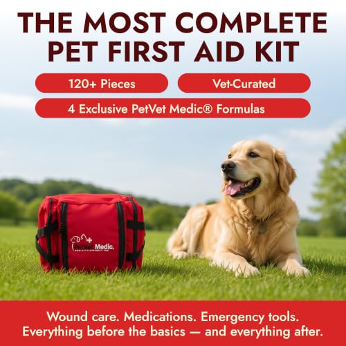 Image of Premium Pet First Aid Kit Dog & Cat Vet-Curated Complete Kit
