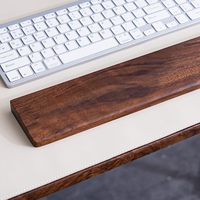 Wrist Rest Tastatur-Handballenauflage, Holz-Tastatur-Handballenauflage, Computer-Desktop-Handgelenkauflage, Mausauflage, Handgelenkauflage Handballenauflage(M)