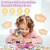 HOMESTEC Toddler Talking Flash Cards with American Accent and 288 Sight Words for Speech Therapy Learning Montessori Sensory Play for Boys and Girls Ages 3 to 6 Birthday Gifts (Pink)
