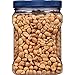 PLANTERS Dry Roasted Peanuts, 34.5 oz Resealable Plastic Jars (Pack of 6) - Peanuts with Sea Salt - Peanut Snacks - Shareable Snacks - Great School Snack or Work Snack - Kosher