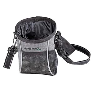 Dog Treat Pouch Pet Training Bagfanny Pack and Waste Bag Dispensereasily Carries Pet Toys Kibble 3 Ways to Use light Grey  Cucciolini Doodles Dog treat pouch pet training bagfanny pack and waste bag dispensereasily carries pet toys kibble 3 ways to use light grey   cucciolini doodles