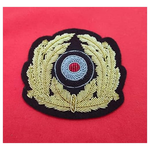 AnsonBoy WWII WW2 cuirassé Allemand Guerre Marine Chapeau Casquette Badge Patch Fil métallique de Haute qualité