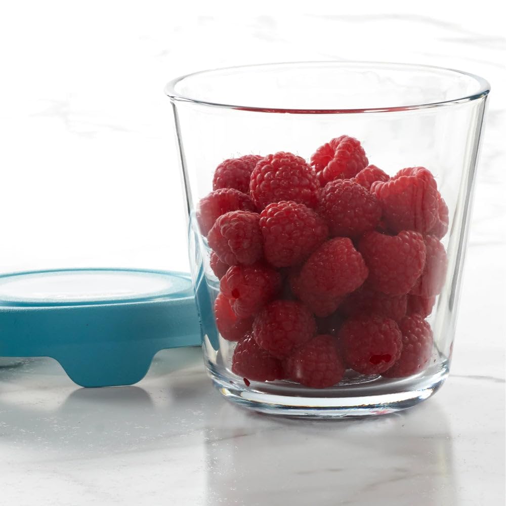 Récipients De Stockage D'aliments En Verre Rond De Burundi