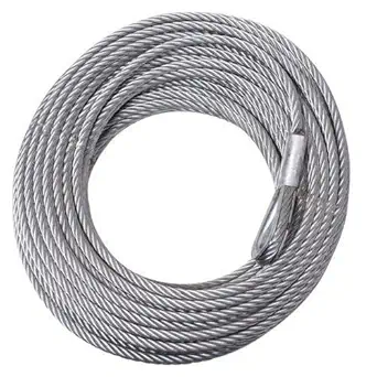 Metal & Alloys Stainless Steel 304 Quality Wire Rope 12mm Diameter x 50 Meter length With Rust Free Galvanised Coating