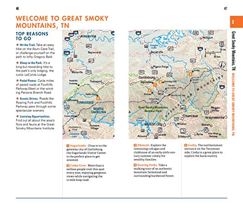 Fodor's Infocus Great Smoky Mountains National Park (Full-Color Travel Guide) #TOP5