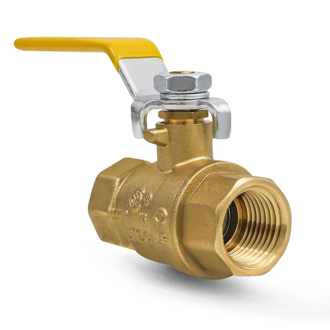 Everflow suministros 605t034-nl plomo Premium Full puerto válvula de bola de latón forjado con rosca hembra IPS conexiones