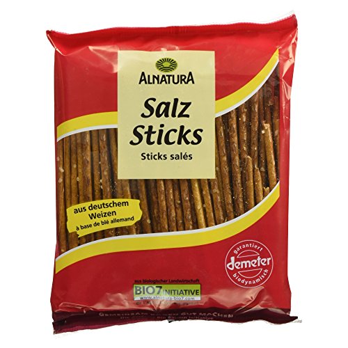 Alnatura Dinkel Salzsticks, 12er Pack (12 x 100 g)