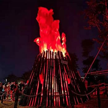 ファイヤートーチ　赤　3本セット （ジャグリング ） ファイヤートーチ 赤 3本セット （ジャグリング ） RZ-832_01-1